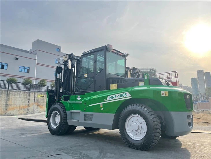 16t 16 Ton Heavy Duty Forklift For Container Handling Euro V Engine
