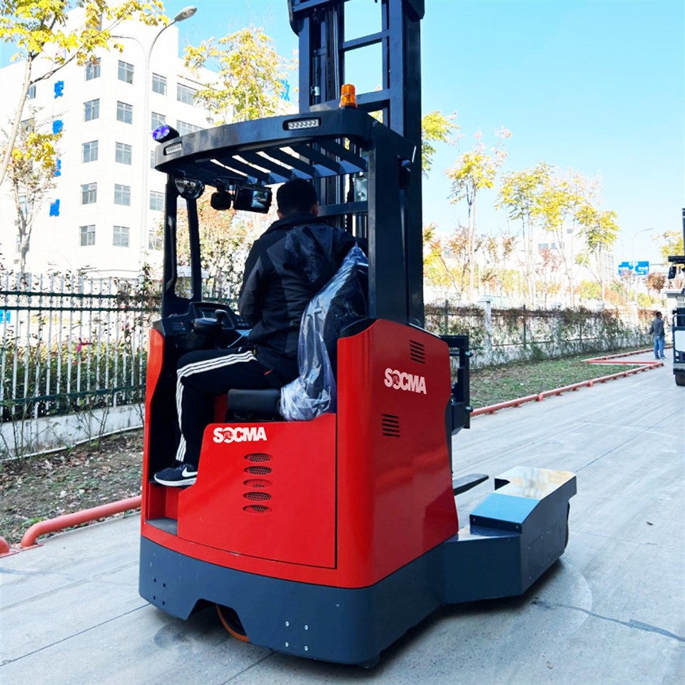 Magas hatású targonca 3ton elérje a targonca elektromos nyertes teherautó keskeny folyosó targonca