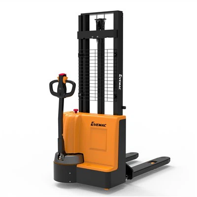 3000 mm-es, 1000 kg-os 2200 font-os elektromos walkie-felrakó lítium akkumulátorral és egyszerű vezérléssel