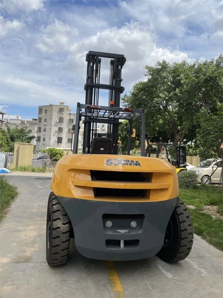 10 Ton Small Forklift Truck SOCMA Chinese Machine Same As JCB HELI